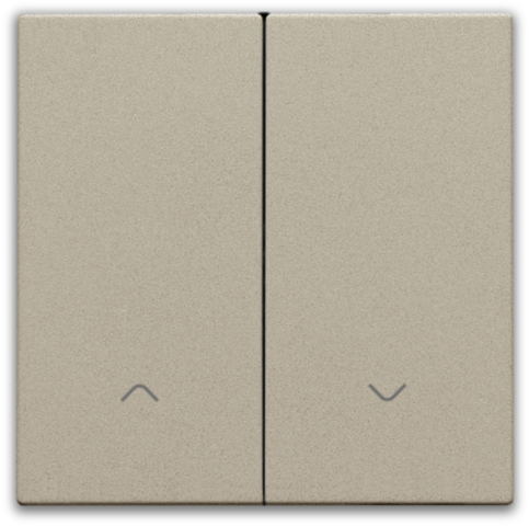 Set de finition interrupteur pour volets électronique double Niko Home Control