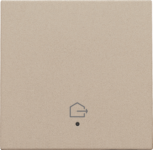 Set de finition avec lentille pour interrupteur simple connecté Niko Home Control