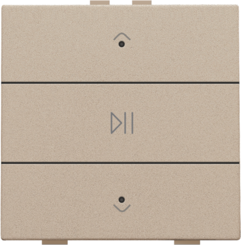 Commande audio simple avec led pour niko home control Niko Home Control