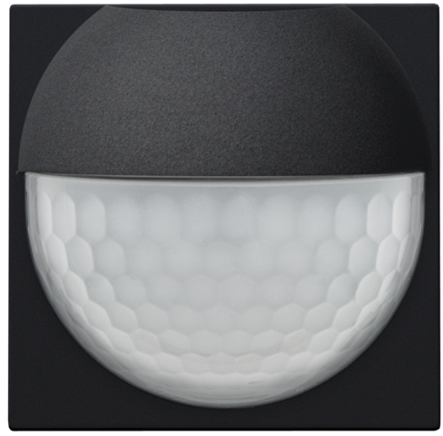 Set de finition détecteur de mouvement int. niko home control steel black coated Niko Home Control