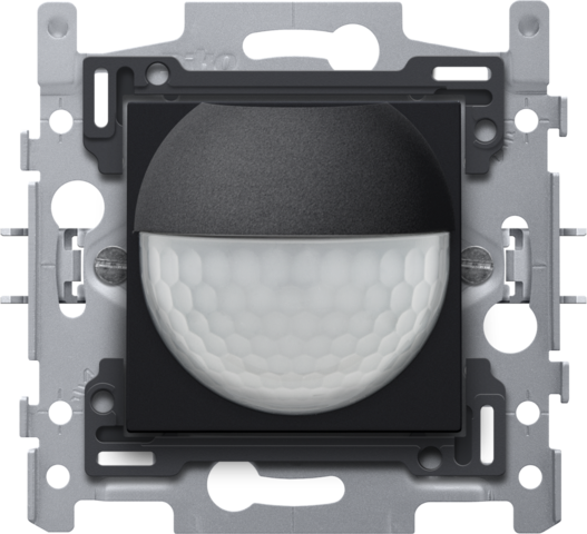 Détecteur de mouvement mural 180°, 10a, 230v, 9m black coated steel black coated Niko Pure