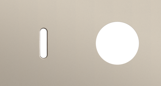 Plaque dbl h71 pr 1 commut smpl + 1 prise,niko rocker steel champagne coated Niko Rocker