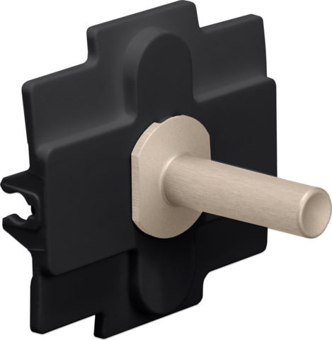 Niko toggle pour des fonctions d'interrupteur simple steel champagne coated Niko Toggle