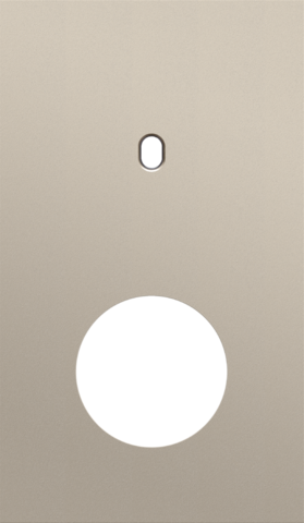 Plaque dbl v60 pr commut smpl + prise,niko toggle steel champagne coated Niko Toggle