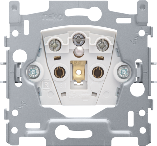 [NK170-33100] Socle prise 16a avec broche de terre, 28,5mm, bornes à vis