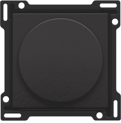 Set de finition 1-2-3 pour interrupteur rotatif pour moteurs Bakelite® piano black Niko Pure