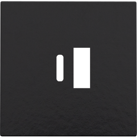 [NK200-68002] Set de finition double chargeur usb-a et usb-c intelligent Bakelite® piano black