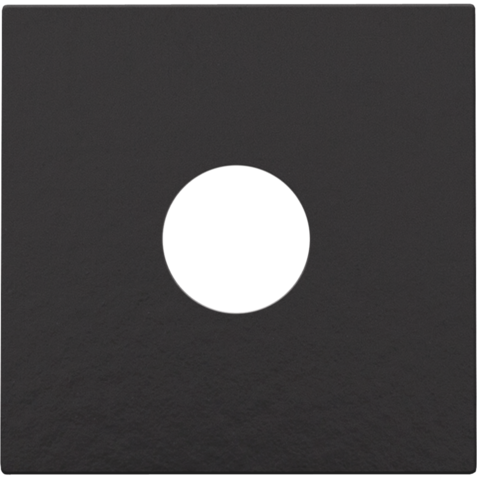 [NK200-69102] Finition connexion coaxiale simple pour tv, pure piano black Bakelite® piano black Niko Pure