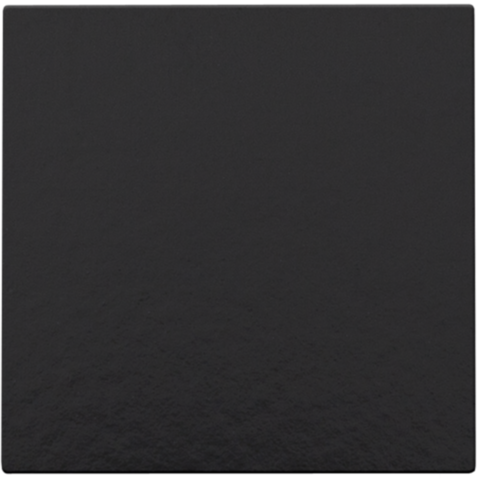 Set de finition avc sortie de câble pr cache-trou avc serre-fil Bakelite® piano black Niko Pure