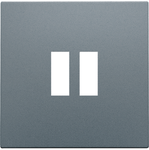 [NK220-68001] Set de finition double chargeur usb-a Niko Pure