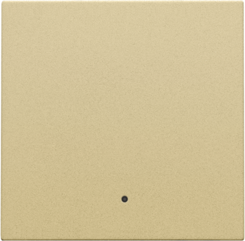 Set de finition avec lentille pour interrupteur/bouton électron. gold coated Niko Home Control