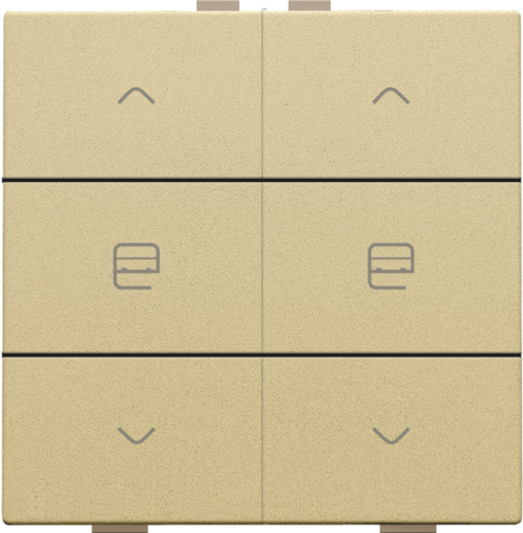 Commande de moteur double pour niko home control Niko Home Control