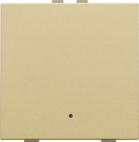 Bouton-poussoir simple avec led et capteurs de confort Niko Home Control