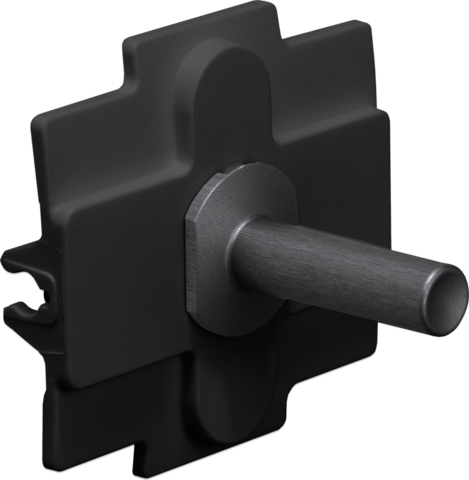 Niko toggle pour des fonctions d'interrupteur simple alu black brushed Niko Toggle