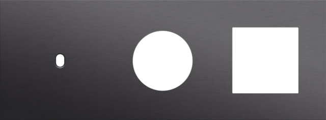 Plaque trpl h71 pr commut smpl + prise,niko toggle alu black brushed Niko Toggle