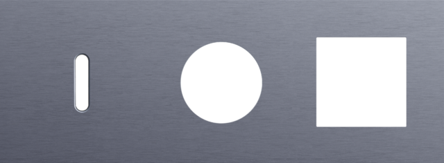 Plaque trpl h71 pr commut smpl + prise + fct,niko rocker alu blue grey brushed Niko Rocker