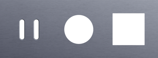 Plaque trpl h71 pr commut dbl + prise + fct,niko rocker alu blue grey brushed Niko Rocker