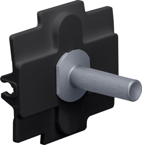 Niko toggle pour des fonctions d'interrupteur simple alu blue grey brushed Niko Toggle