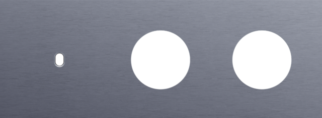 Plaque triple h71 pr 1 commut smpl + 2 prises,niko toggle alu blue grey brushed Niko Toggle