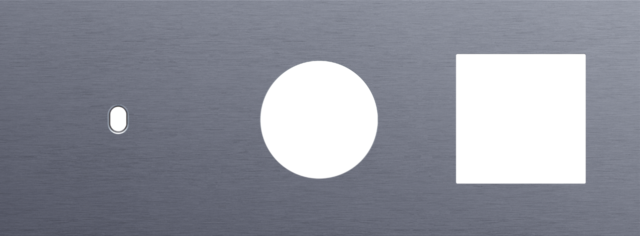 Plaque trpl h71 pr commut smpl + prise,niko toggle alu blue grey brushed Niko Toggle