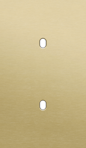 Plaque dbl v60 pr 2 commut smpl,niko toggle alu gold brushed Niko Toggle