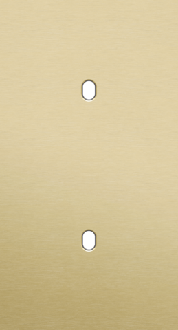 Plaque dbl v71 pr 2 commut smpl,niko toggle alu gold brushed Niko Toggle