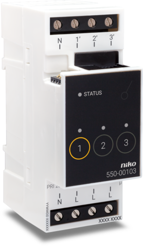 Module de commutation niko home control, 3 circuits différents Niko Home Control