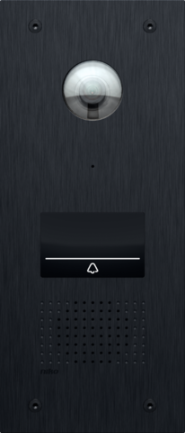 [NK550-22011] Poste extérieur vidéo niko home control, 1 bouton-pouss. tactile Niko Home Control