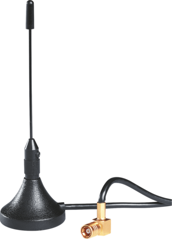 Antenne externe avec connecteur pour applications sans fil