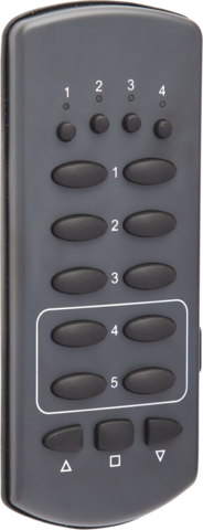 Commande à distance à 4 canaux et 13 touches de commande