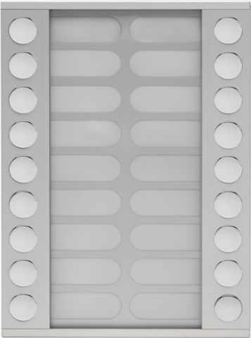 Module d'extension avec 18 sonnettes pour poste ext. en saillie