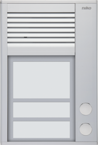 [NK10-152] Poste extérieur pour montage en saillie, 16mm, avec 2 sonnettes