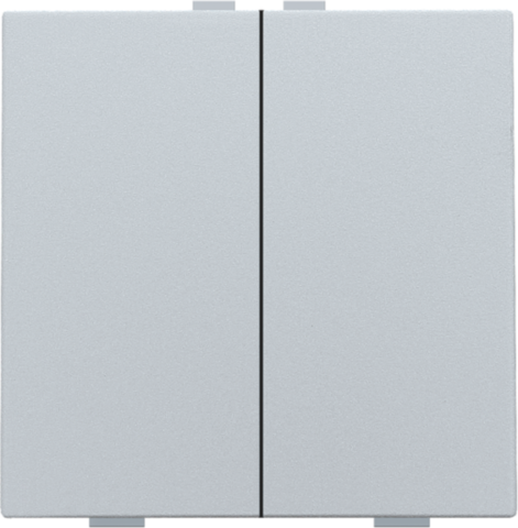 Bouton-poussoir double pour niko home control