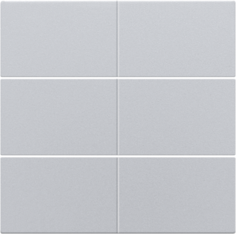 Set de finition bouton-pouss. sextuple, libre de potentiel 24v