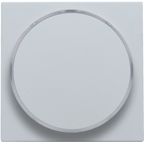 Set de finition sans symbole pr bouton-pouss. 6a avec culot e10 sterling coated