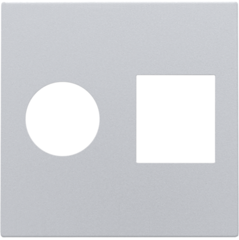 Set de finition connexion coax. simple et connection réseau rj45