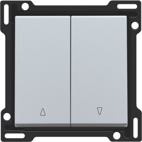 Set de finition bouton-poussoir double pour volets