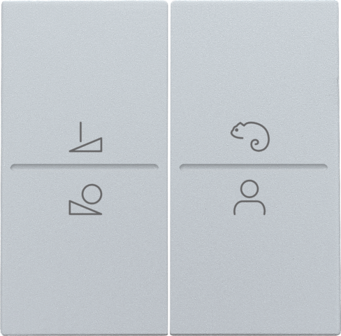 Set de finition pour commande led avec interrupteur sans fil sterling coated