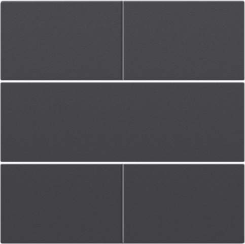 Set de finition bouton-pouss. quadruple, libre de potentiel 24v