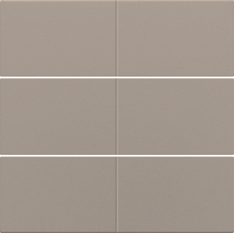 Set de finition bouton-pouss. sextuple, libre de potentiel 24v