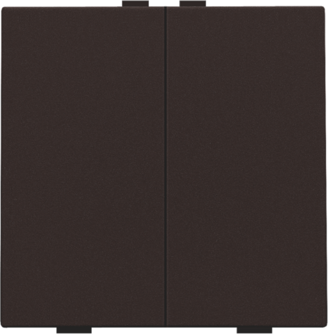 Bouton-poussoir double pour niko home control