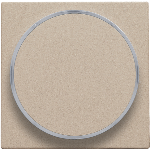 Set de finition sans symbole pr bouton-pouss. 6a avec culot e10 champagne coated