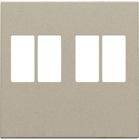 Set de finition prise double pour haut-parleur