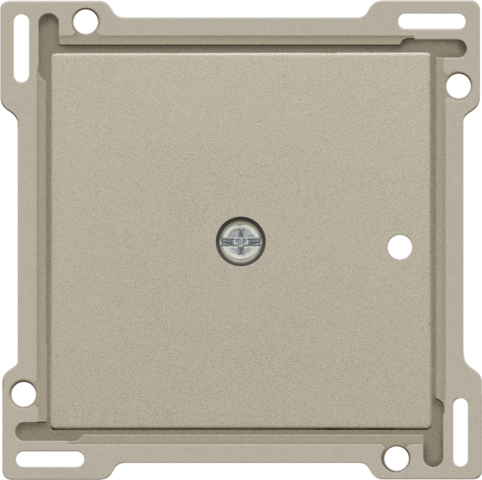 Set de finition récepteur rf encastré à 1 canal champagne coated