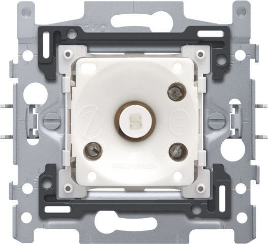 Socle bouton-poussoir 6a, led ambre, avec culot e10, griffes