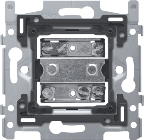 Socle prise de courant avec 2 prises équipotentielles, vis