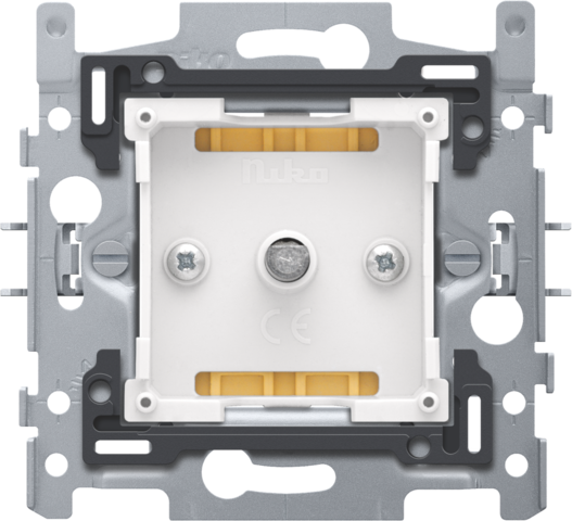 Socle mécanisme à impulsion avec commande rotative 25a, griffes