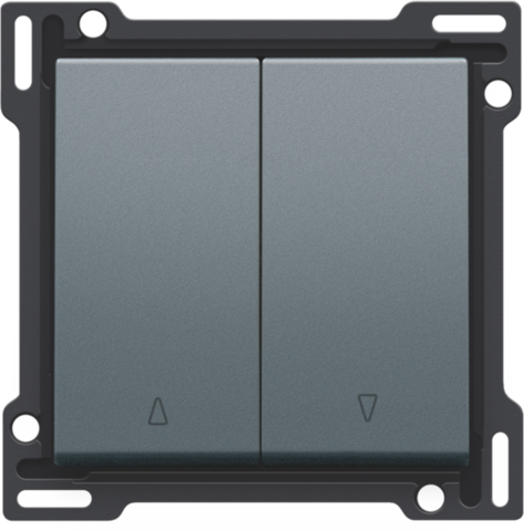 Set de finition bouton-poussoir double pour volets