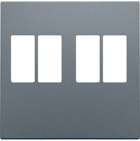 Set de finition prise double pour haut-parleur