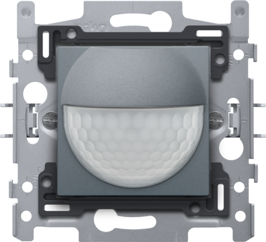 Détecteur de mouvement mural 180°, 10a, 230v, 9m blue grey coated